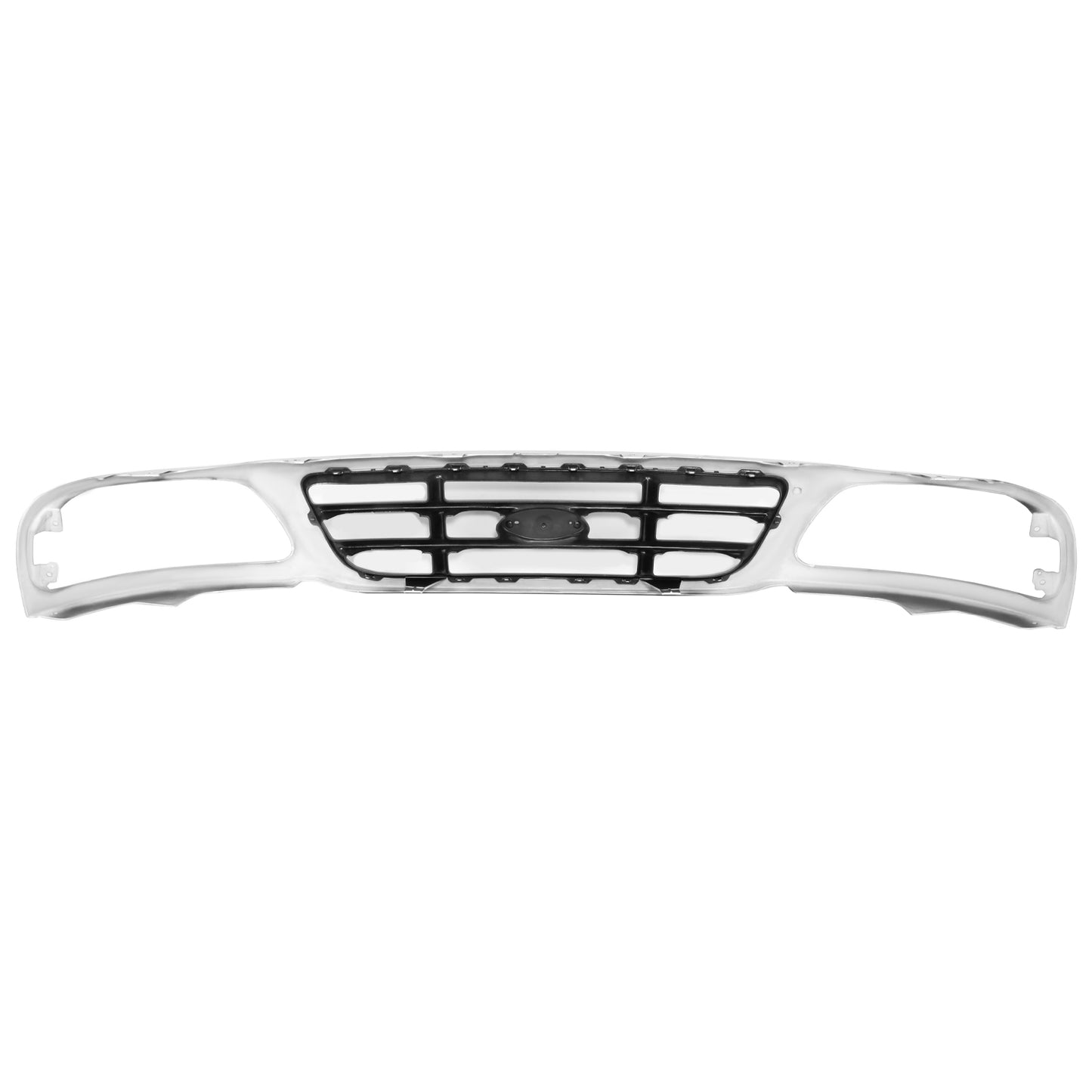 PARRILLA GRILLE - FD F150 P/U '97-'03/ GRILLE ASS'Y 99-03/ SHADOW GRAY/ W/BAR TYPE, 2/4WD/ (XL/XLT)//PARTS.NO,FO1200528//OEM NO,YL3Z8200FAA