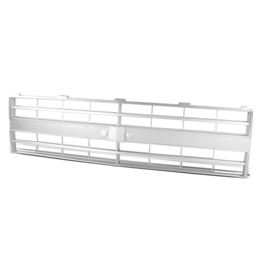 PARRILLA GRILLE - CV C10/GMC JMY/SUBR/BLZR 81-91/ GRILLE ASS'Y 85-88/ LIGHT ARGENT/ (DUAL HEAD LIGHT TYPE)/ (W/MOULDING H.)//PARTS.NO,GM1200140//OEM NO,15554911