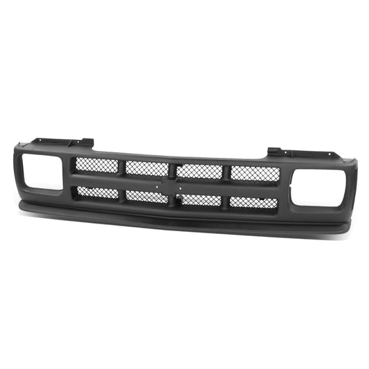 PARRILLA GRILLE - CV S10/SONOMA/JIMMY '82-'93/ GRILLE ASS'Y 91-93/ MAT-BLACK (MESH TYPE)/ (W/O ZQ9)(S10) (SEALED BEAM)//PARTS.NO,GM1200143//OEM NO,12384611