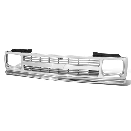 PARRILLA GRILLE - CV S10/SONOMA/JIMMY '82-'93/ GRILLE ASS'Y 91-93/ CHROME/BLACK/ (S10) (SEALED BEAM)//PARTS.NO,GM1200147//OEM NO,15675049