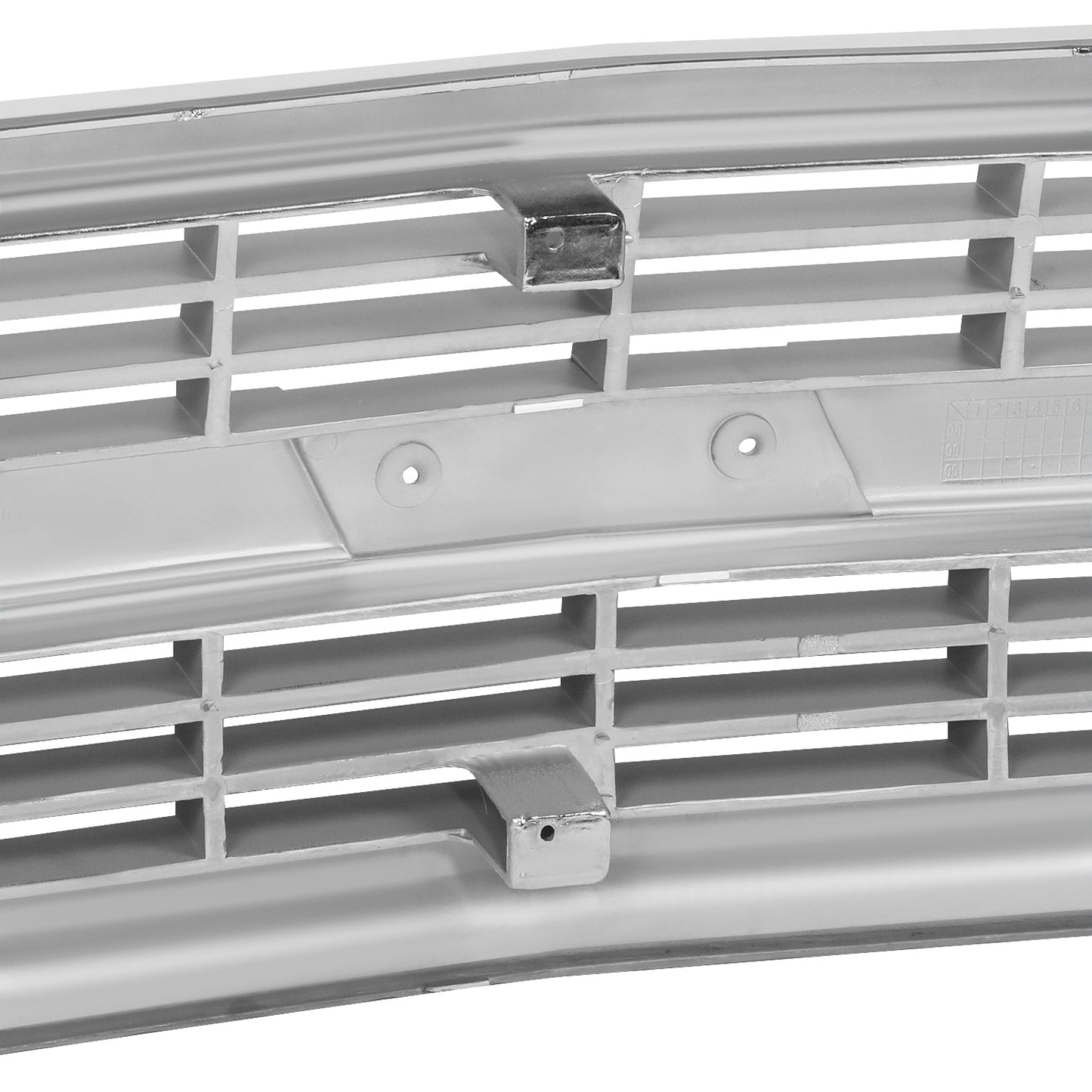 PARRILLA GRILLE - CV S10/SONOMA/JIMMY '82-'93/ GRILLE ASS'Y 91-93/ CHROME/BLACK/ (S10) (SEALED BEAM)//PARTS.NO,GM1200147//OEM NO,15675049