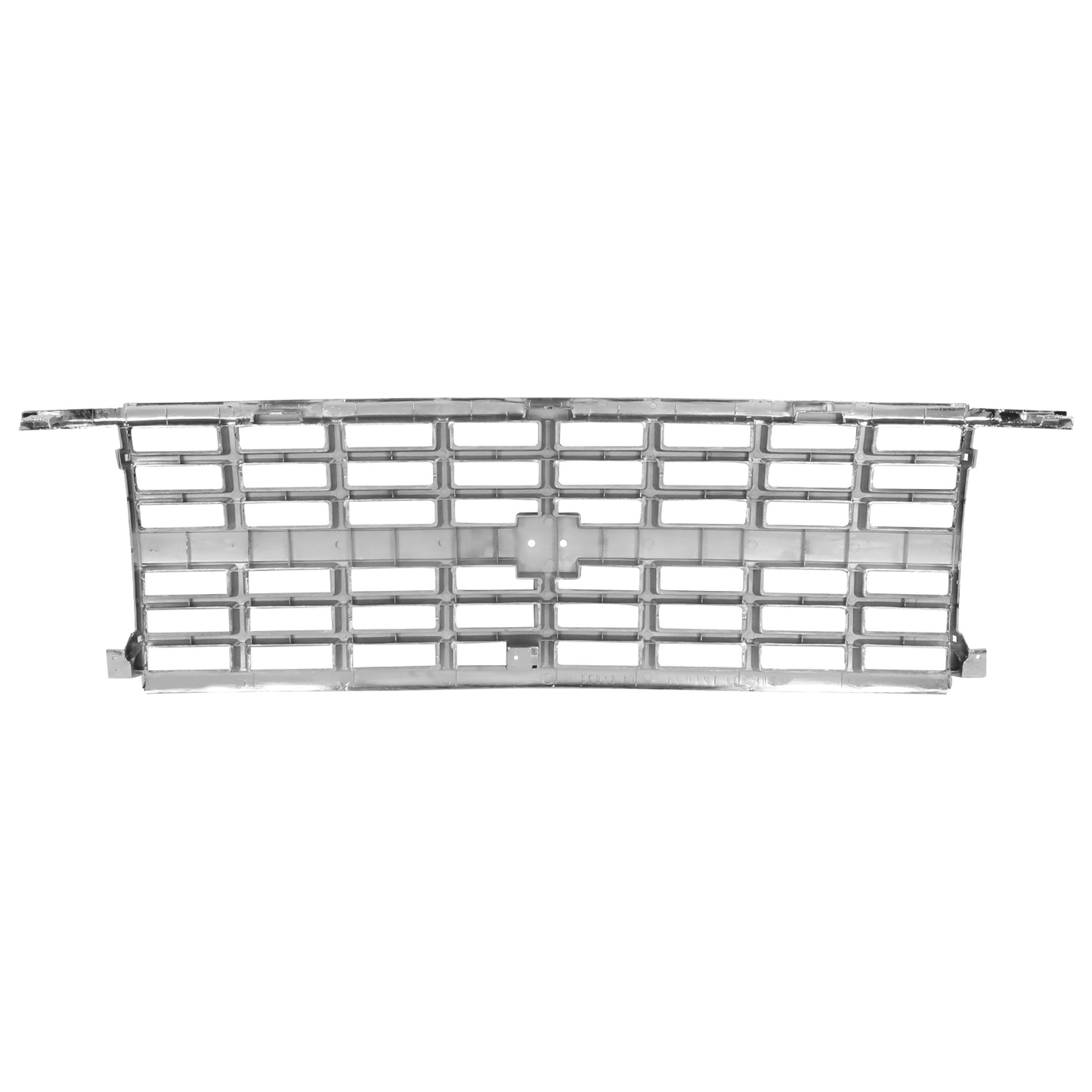 PARRILLA GRILLE - CV C10/GC '88-'93/'94-'01/ GRILLE ASS'Y 88-91/ CHROME/SILVER (CHEVY)/ (DUAL RECT. H/L)/ (SAME=BLAZER=SUBURBAN=TAHOE)//PARTS.NO,GM1200169//OEM NO,15628796