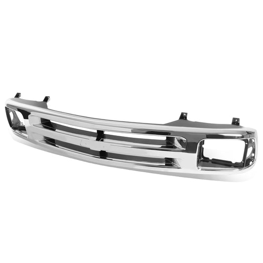 PARRILLA GRILLE - CV S10/SONAMA '94-'97/'98-'04/ GRILLE ASS'Y 94-97/ CHROME/DARK AGRENT (LS)/ (SEALED BEAM TYPE)/ (S10/BLAZER)//PARTS.NO,GM1200224//OEM NO,15672329
