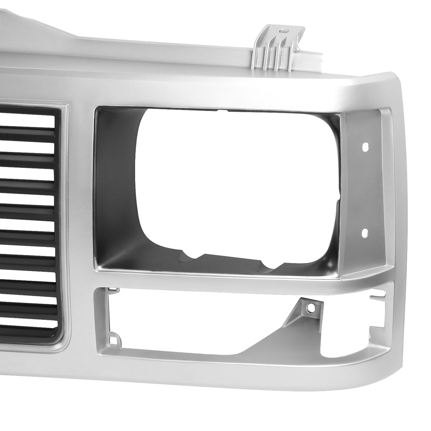PARRILLA GRILLE - CV C10/GC '88-'93/'94-'01/ GRILLE ASS'Y 88-93/ SILVER/DARK ARGENT/ (SEALED BEAM)/ (GMC)//PARTS.NO,GM1200325//OEM NO,15590613