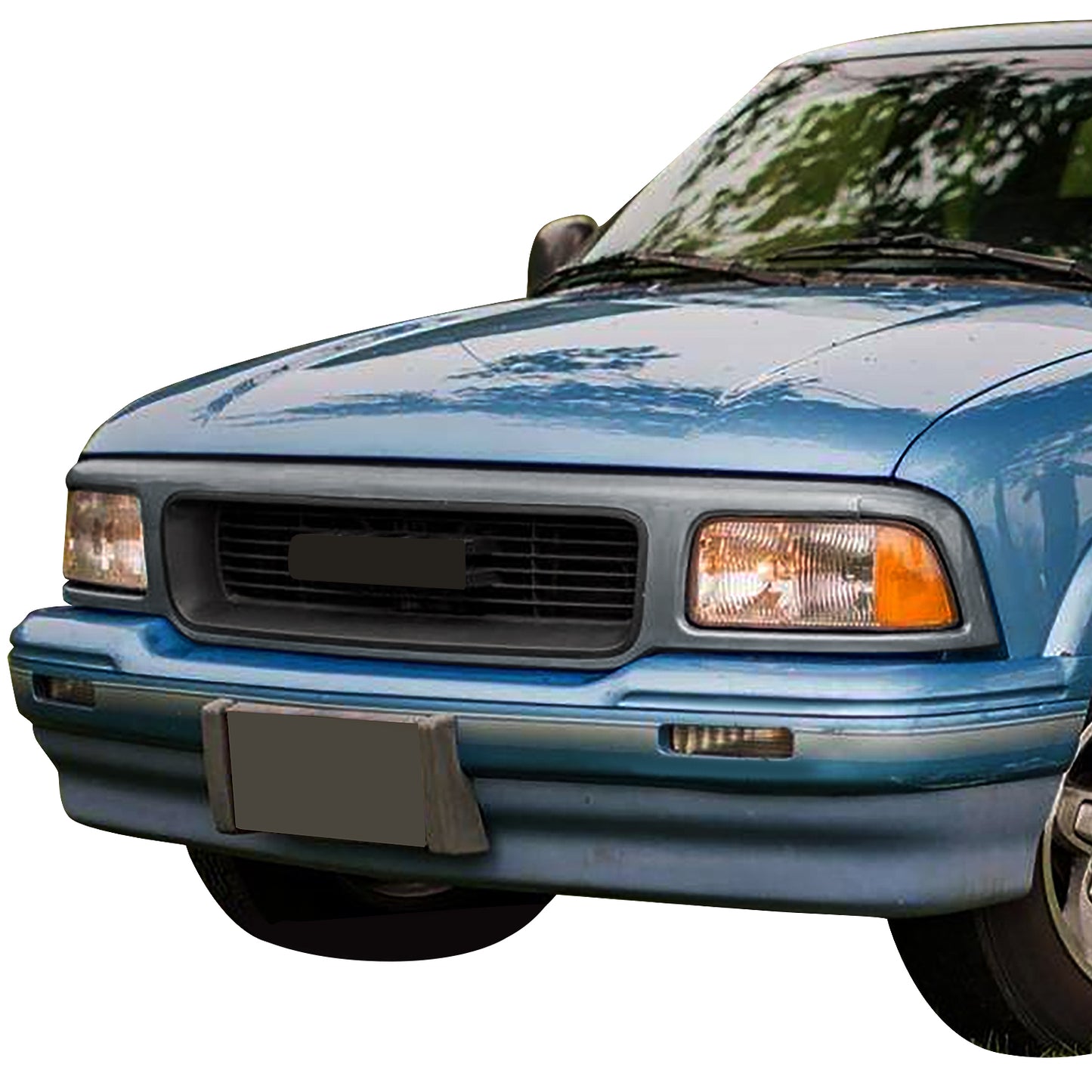 PARRILLA GRILLE - CV S10/SONAMA '94-'97/'98-'04/ GRILLE ASS'Y 94-97/ SILVER/GRAY/ (SEALED BRAM TYPE) (SL)/ (SONAMA)(GMC)//PARTS.NO,GM1200344//OEM NO,15647631