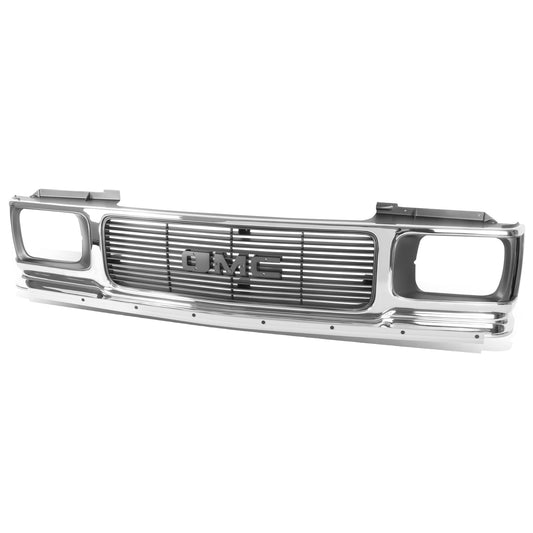 PARRILLA GRILLE - CV S10/SONOMA/JIMMY '82-'93/ GRILLE ASS'Y 91-93/ CHROME/GRAY/ (S15/JIMMY/ENVOY/SONOMA)//PARTS.NO,GM1200346//OEM NO,15688528