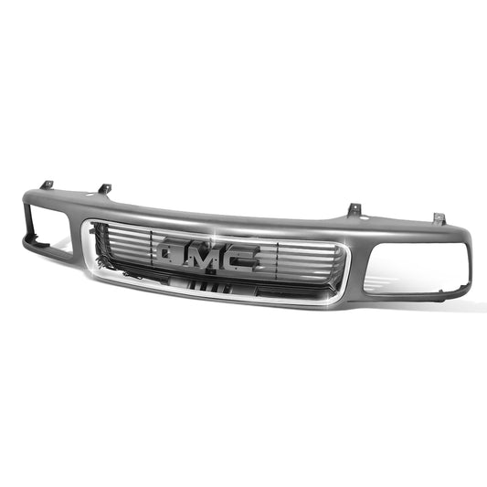 PARRILLA GRILLE - CV S10/SONAMA '94-'97/'98-'04/ GRILLE ASS'Y 94-97/ CHROME/SILVER-GRAY/ (COMPOSITE TYPE) (SLS)/ (SONAMA/JIMMY)(GMC)//PARTS.NO,GM1200355//OEM NO,15647633