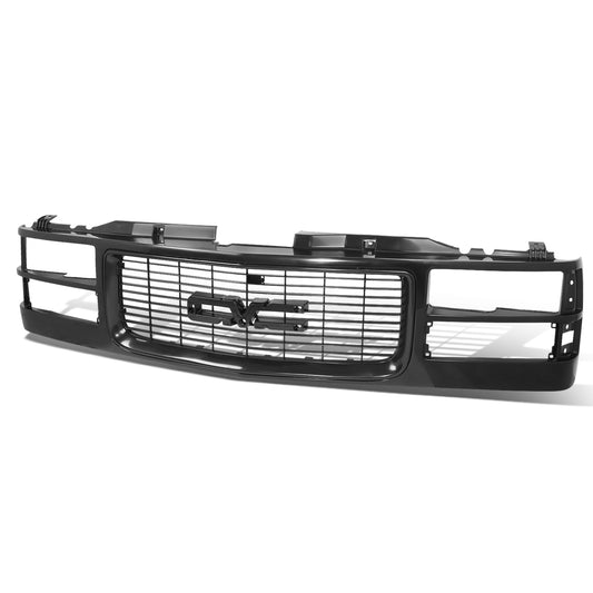 PARRILLA GRILLE - CV C10/GC '88-'93/'94-'01/ GRILLE ASS'Y 94-01/ GLOSS-BLACK/ (COMPOSITE H/L)(GMC)/ (SAME=SUBURBAN=YUKON)//PARTS.NO,GM1200357//OEM NO,12375422