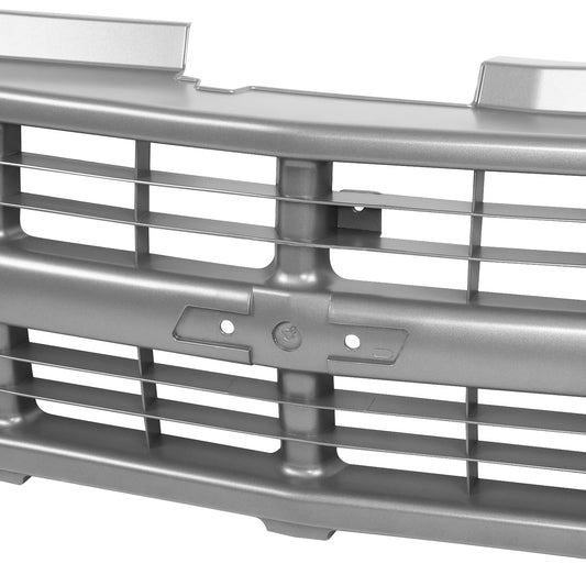 PARRILLA GRILLE - CV C10/GC '88-'93/'94-'01/ GRILLE ASS'Y 94-01/ SILVER/GRAY (CHEVY)/ (SINGLE SEALED BEAM H/L TYPE)/ (SAME=BLAZER=SUBURBAN=TAHOE)//PARTS.NO,GM1200358//OEM NO,15709236