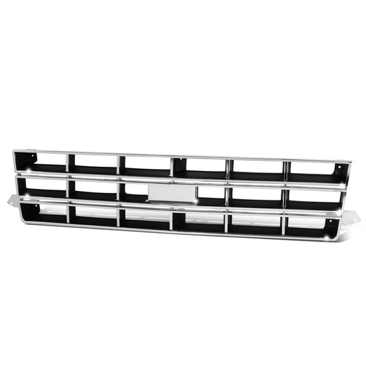 PARRILLA GRILLE - CV S10/SONOMA/JIMMY '82-'93/ GRILLE ASS'Y/ CHROME/BLACK (S10)/ (4WD) (=P/L#GM1200130)//PARTS.NO,GM1200370//OEM NO,14067219