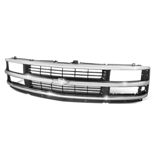 PARRILLA GRILLE - CV EXPRS/GMC SVNA '96-'02/ GRILLE ASS'Y/ CHROME/SILVER/GREY/ (COMPOSITE HEAD LIGHT TYPE)/ (EXPRESS)//PARTS.NO,GM1200382//OEM NO,15037242
