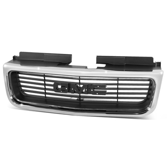 PARRILLA GRILLE - CV S10/SONAMA '94-'97/'98-'04/ GRILLE ASS'Y 98-04/ CHROME/SILVER-GRAY/ (SLE) (SONAMA)/ (SAME=JIMMY)(GMC)//PARTS.NO,GM1200422//OEM NO,15015056