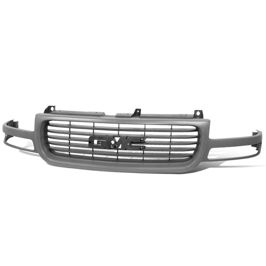 PARRILLA GRILLE - GC SERRA '99-'02/ GRILLE ASS'Y/ MAT-BK W/TEXTURED GRAY FRAME/ HORIZONTAL BAR)(EXCEPT C3)/ (1500/2500) (SAME=YUKON 00-06)//PARTS.NO,GM1200429//OEM NO,19130786