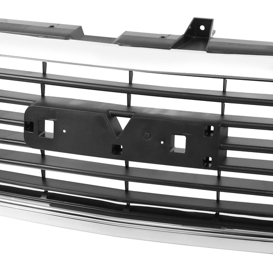 PARRILLA GRILLE - GC SERRA '99-'02/ GRILLE ASS'Y/ MAT-GRAY W/BLACK FRAME/ W/CHROME MOULDING/ (EXCEPT C3) (1500/2500)/(SAME=YUKON 00-06)//PARTS.NO,GM1200430//OEM NO,19130787