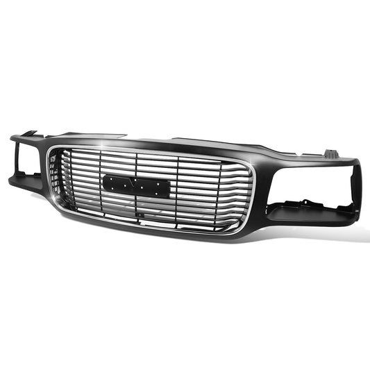 PARRILLA GRILLE - GC YUKN '89-'91/'92-'99/ GRILLE ASS'Y 99-00/ CHROME/BLACK/ (W/DANALI PKG)/ (SAME=JIMMY)//PARTS.NO,GM1200447//OEM NO,12474625