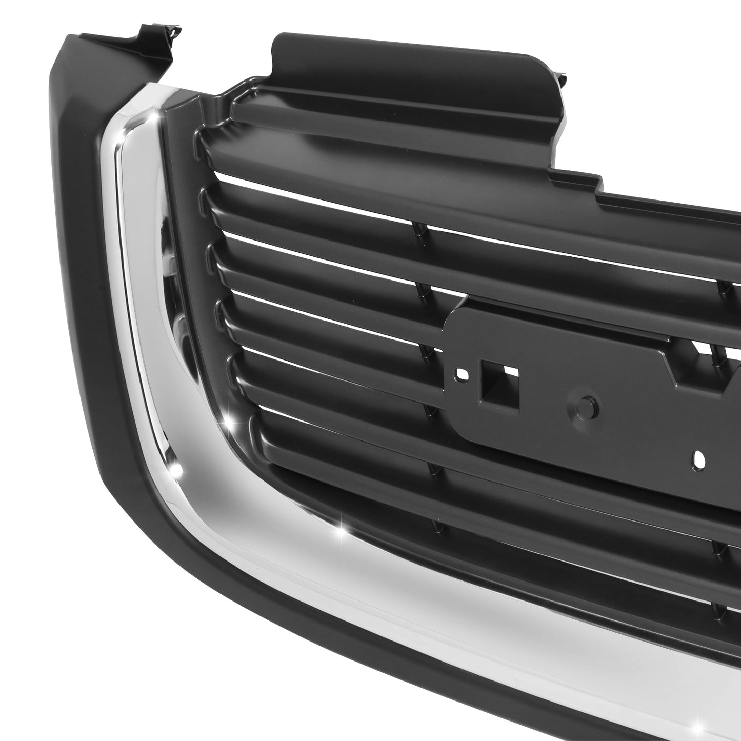 PARRILLA GRILLE - GM ENVOY '02-'09/ GRILLE ASS'Y 02-05/ CHROME/GRAY/BLACK/ (W/O H/L WASH TYPE)/ (SLE)(SAME S15 JIMMY)