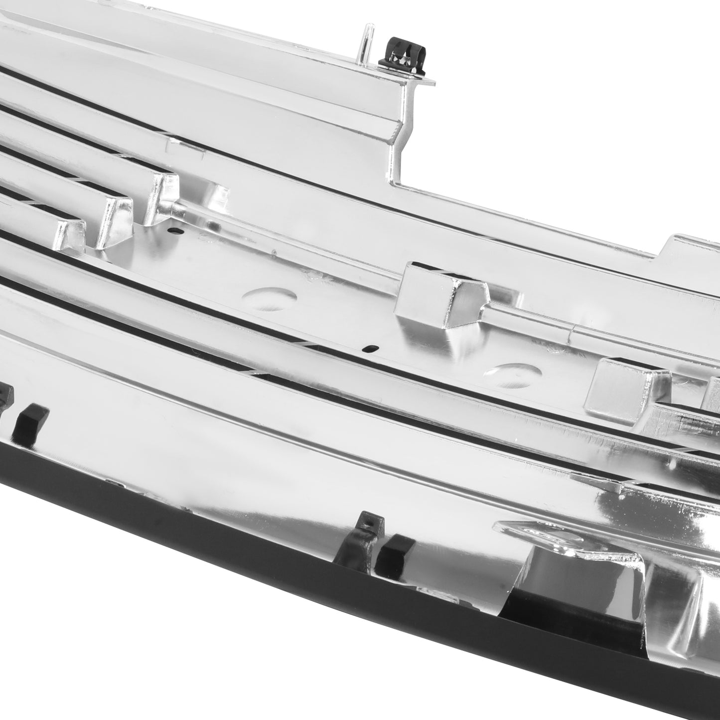 PARRILLA GRILLE - GM ENVOY '02-'09/ GRILLE ASS'Y 02-05/ CHROME/GRAY/BLACK/ (W/O H/L WASH TYPE)/ (SLE)(SAME S15 JIMMY)