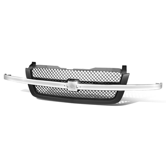 PARRILLA GRILLE - CV SIRADO '03-'05/ GRILLE ASS'Y 03-07/ TEXTURED DARK GRAY/ W/CHROME MOULDING/ (BASE/LT/LS)//PARTS.NO,GM1200474//OEM NO,88968933