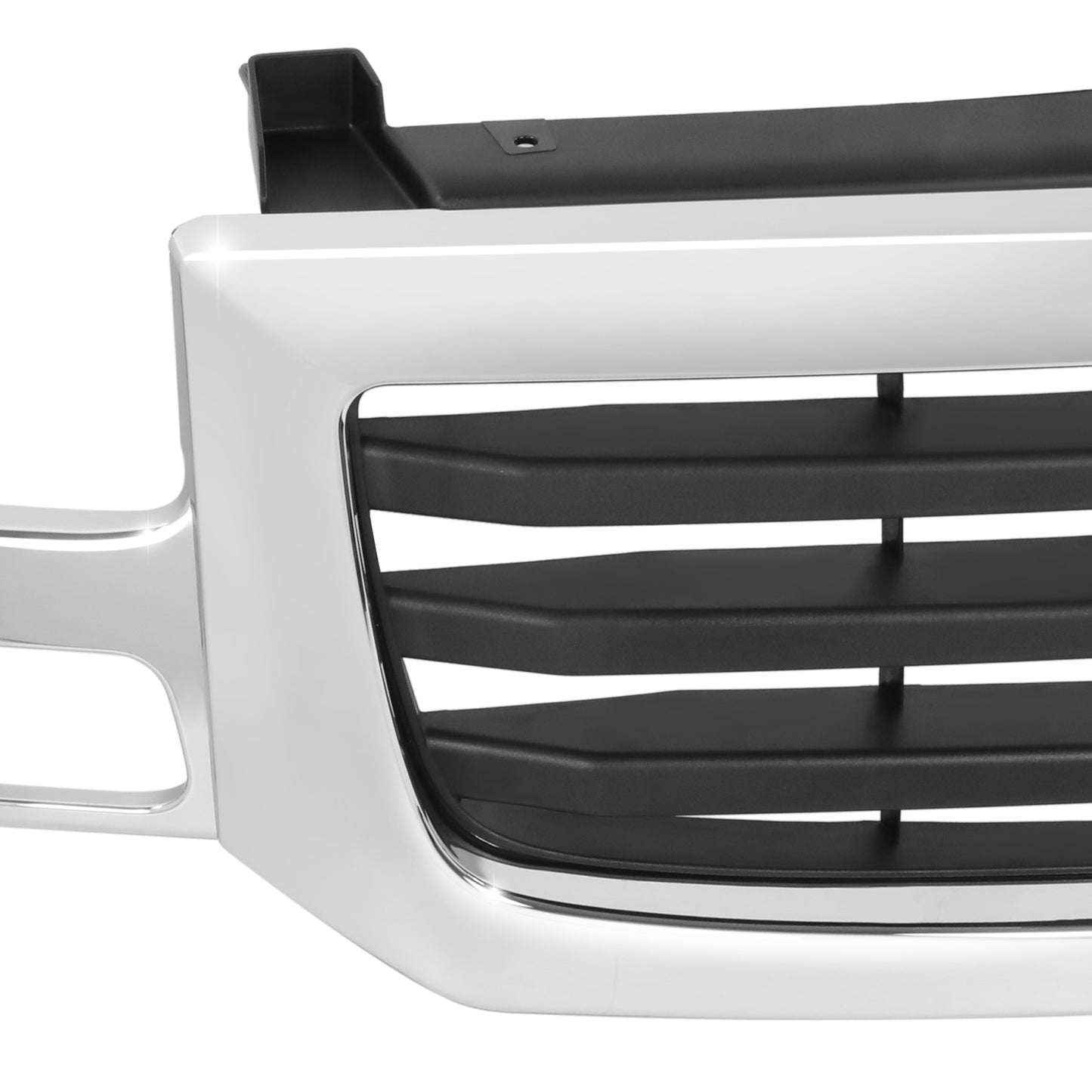 PARRILLA GRILLE - GC SERRA '03-'06/ GRILLE ASS'Y/ MAT-BLACK W/CHROME MOULDING/ (1500/2500)//PARTS.NO,GM1200475//OEM NO,19130791