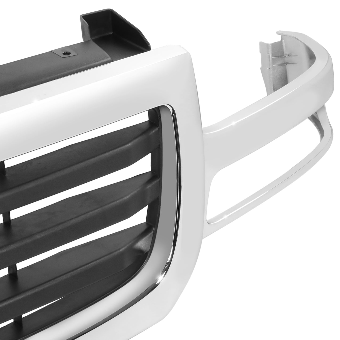 PARRILLA GRILLE - GC SERRA '03-'06/ GRILLE ASS'Y/ MAT-BLACK W/CHROME MOULDING/ (1500/2500)//PARTS.NO,GM1200475//OEM NO,19130791