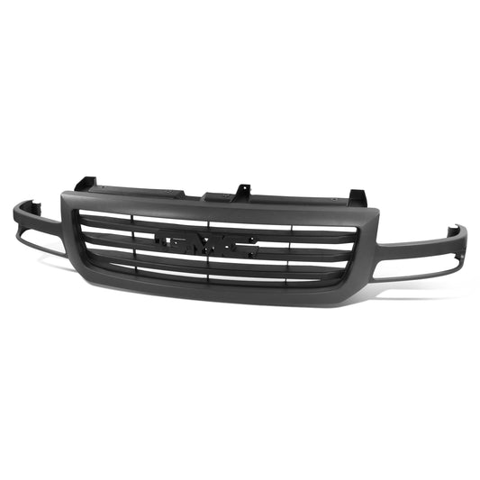 PARRILLA GRILLE - GC SERRA '03-'06/ GRILLE ASS'Y/ MAT-BLACK W/DARK GRAY FRAME/ (PTM)(1500/2500) (LIGHT DUTY)//PARTS.NO,GM1200476//OEM NO,19130790