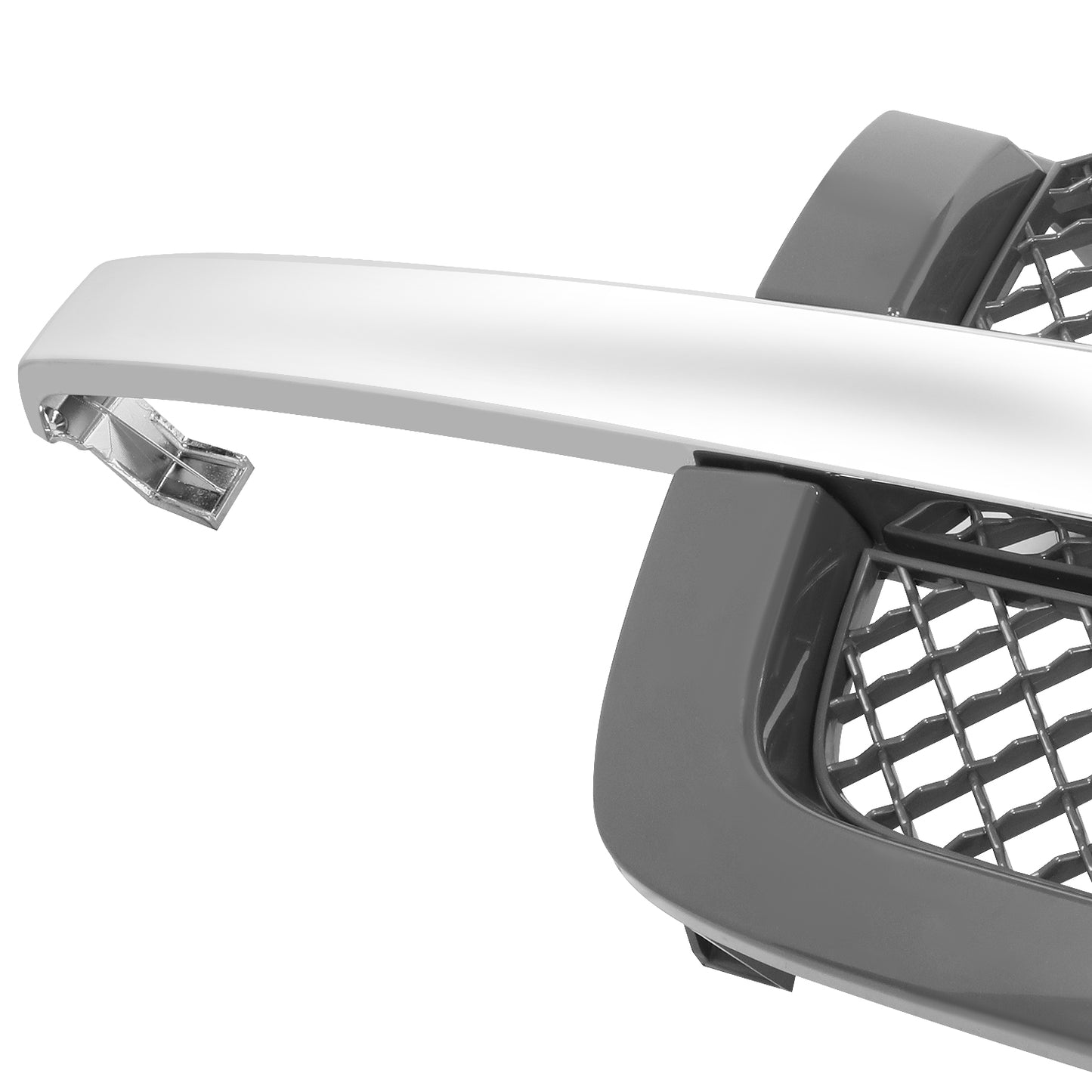 PARRILLA GRILLE - CV SIRADO '03-'05/ GRILLE ASS'Y/ MAT-GRAY W/CHROME MLDG/ (PTM) (BASE/LT/LS)/ (SAME=AVALANCHE)//PARTS.NO,GM1200489//OEM NO,19168629