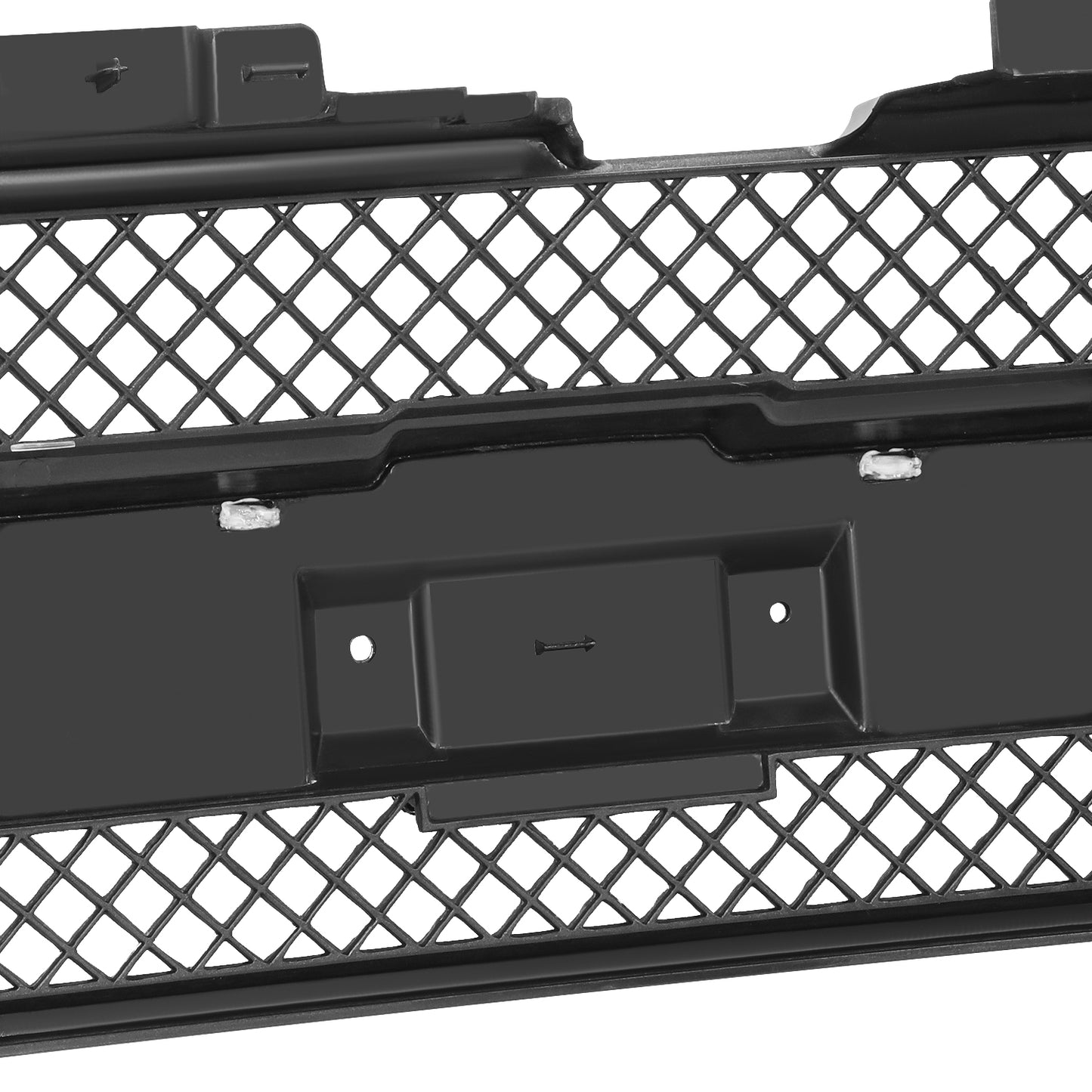 PARRILLA GRILLE - CV TRAIL-BLAZR 02-05/ GRILLE ASS'Y/ MAT-GRAY W/CHROME MLDG/ (W/H/L WASHER TYPE)//PARTS.NO,GM1200498//OEM NO,12336054