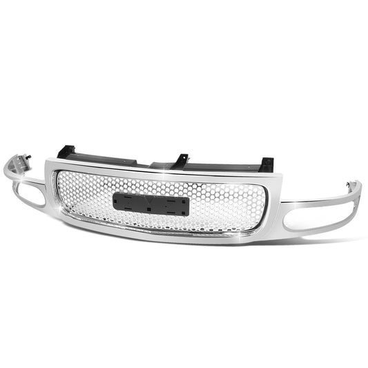 PARRILLA GRILLE - GC YUKN '00-'06/ GRILLE ASS'Y/ CHROME/SILVER/ (W/DANALI PKG)//PARTS.NO,GM1200510//OEM NO,15764319