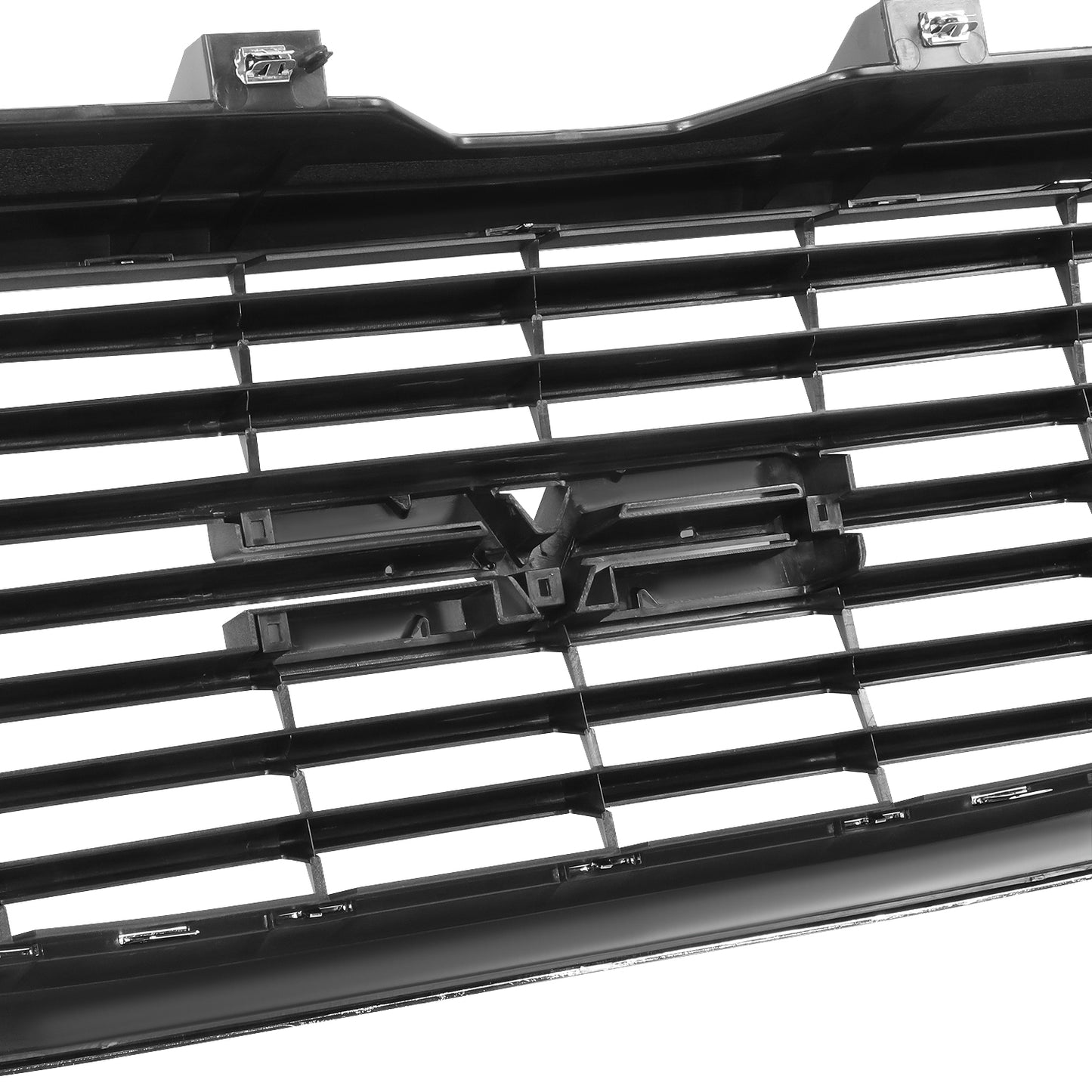 PARRILLA GRILLE - CV EXPRS/GMC SVNA 03-13/14-22/ GRILLE ASS'Y 03-22/ MAT-BALCK W/CHROME FRAME/ (COMPOSITE HEAD LIGHT TYPE)/ (SAVANA)//PARTS.NO,GM1200532//OEM NO,22881263
