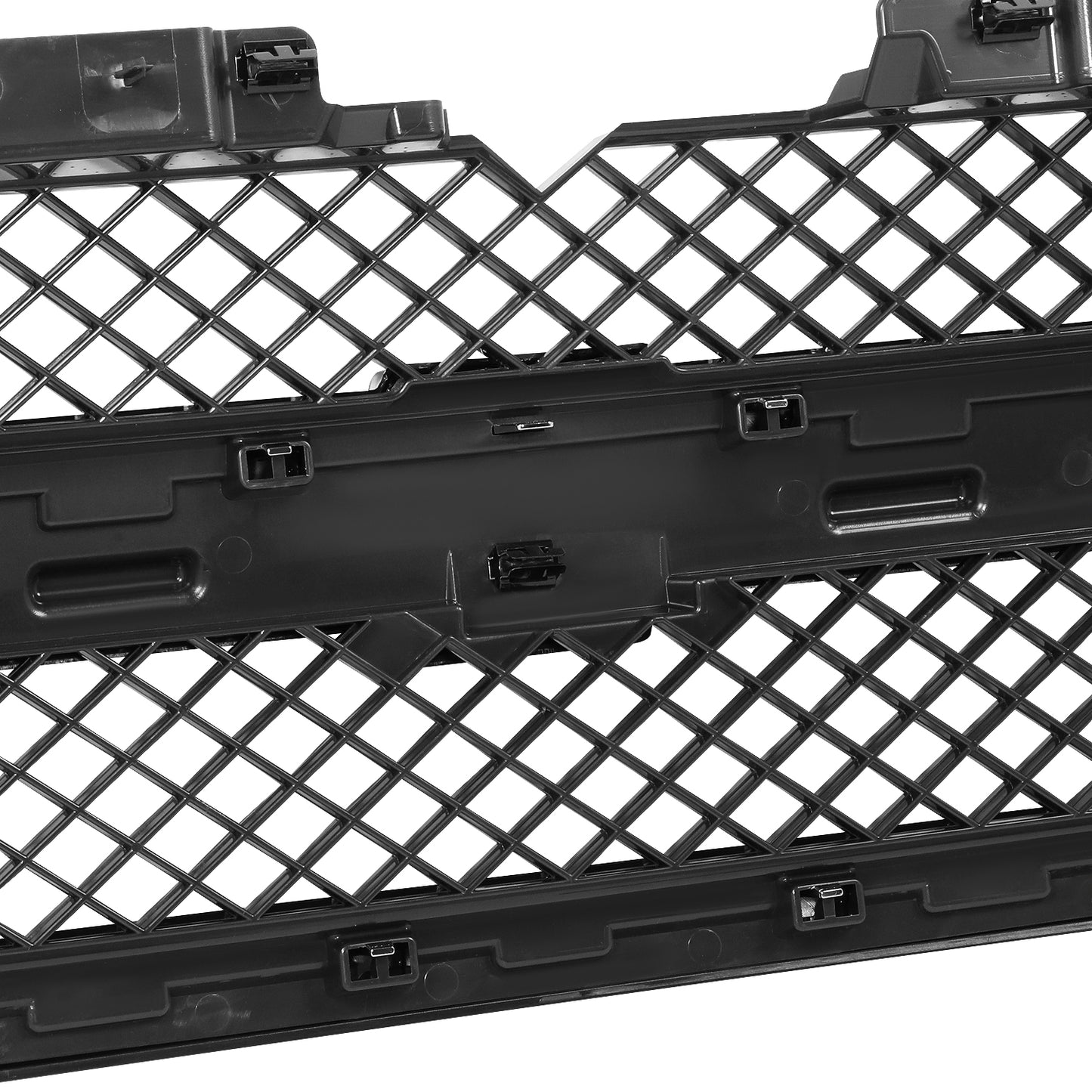 PARRILLA GRILLE - CV TRAIL-BLAZR 06-11/ GRILLE ASS'Y/ MAT-GRAY/BLACK/ W/CHROME MOULDING/ (PTM) (LT)//PARTS.NO,GM1200549//OEM NO,19121044