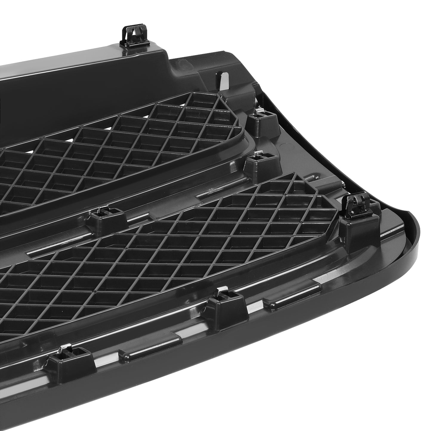PARRILLA GRILLE - CV TRAIL-BLAZR 06-11/ GRILLE ASS'Y/ MAT-GRAY/BLACK/ W/CHROME MOULDING/ (PTM) (LT)//PARTS.NO,GM1200549//OEM NO,19121044