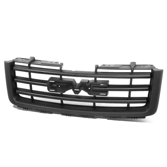 PARRILLA GRILLE - GC SERRA '07-'11/ GRILLE ASS'Y 07-13/ MAT-BLACK/ W/TEXTURED BLACK MOULDING/ (1500) (SL/SLT/WT MODEL)/(W/O DENALI)//PARTS.NO,GM1200583//OEM NO,22761793