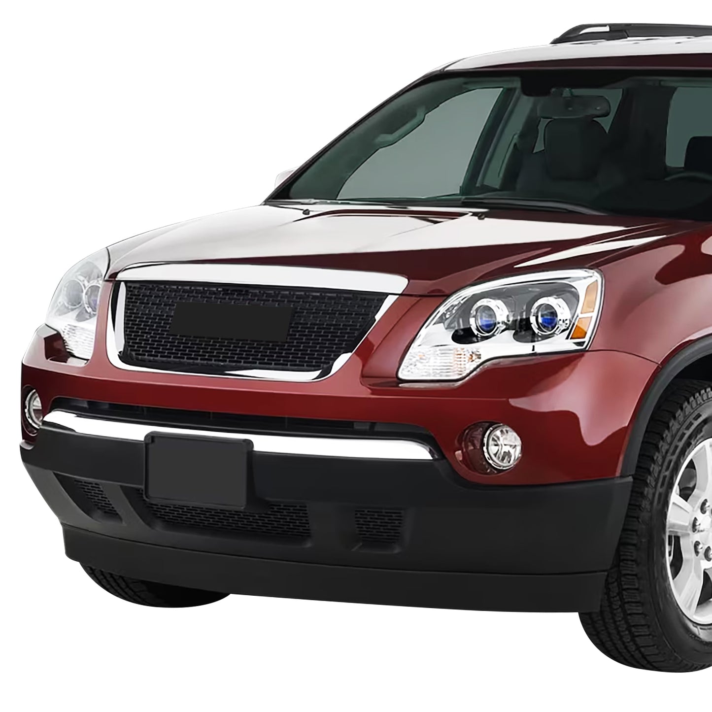 PARRILLA GRILLE - GC ACDIA '07-'12/ GRILLE ASS'Y/ MAT-BLACK W/CHROME MLDG/ (SL)//PARTS.NO,GM1200585//OEM NO,15209577