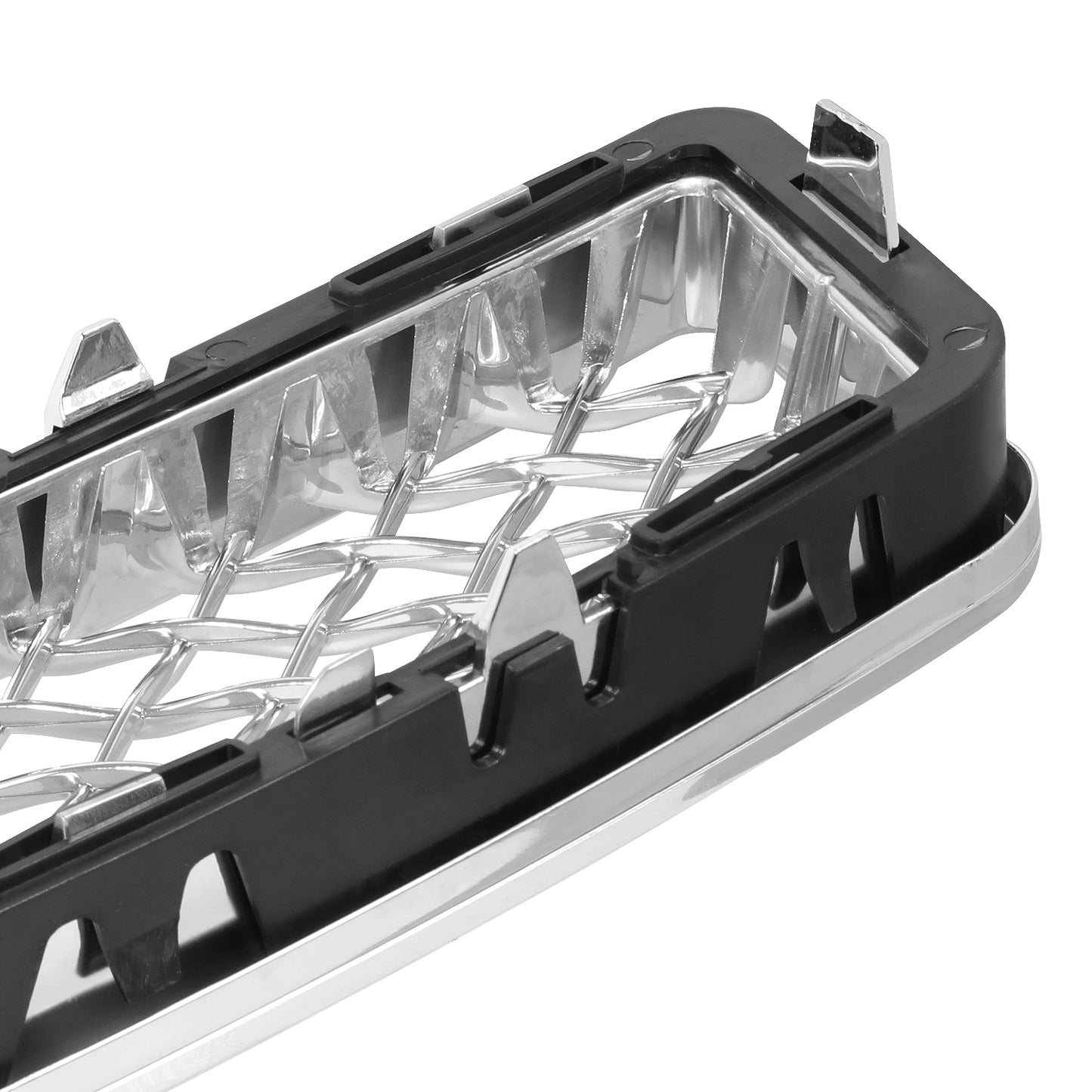 PARRILLA GRILLE - CV AVALANCH 07-13/ GRILLE ASS'Y/ LOWER CHROME/ (W/ OFF ROAD PKG)/ W/PLATINUM MESH/(SAME=TAHOE/SUBRBAN)//PARTS.NO,GM1200591//OEM NO,15946154