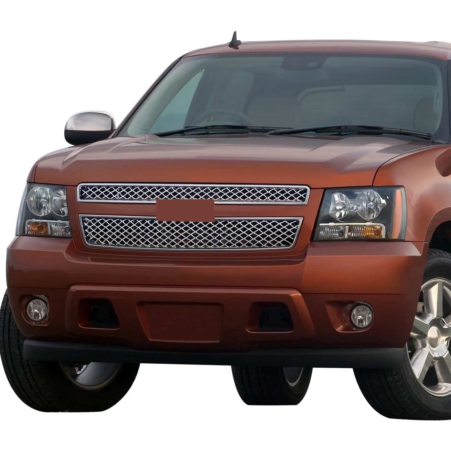PARRILLA GRILLE - CV AVALANCH 07-13/ GRILLE ASS'Y/ LOWER CHROME/ (W/ OFF ROAD PKG)/ W/PLATINUM MESH/(SAME=TAHOE/SUBRBAN)//PARTS.NO,GM1200591//OEM NO,15946154