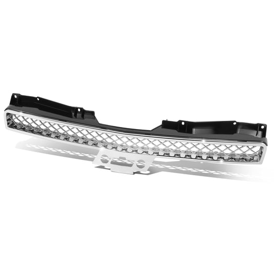 PARRILLA GRILLE - CV AVALANCH 07-13/ GRILLE ASS'Y/ UPPER CHROME/BLACK/ W/CHROME MOULDING/ (W/PLATINUM MESH)/(W/OFF ROAD PKG)//PARTS.NO,GM1200596//OEM NO,19260238