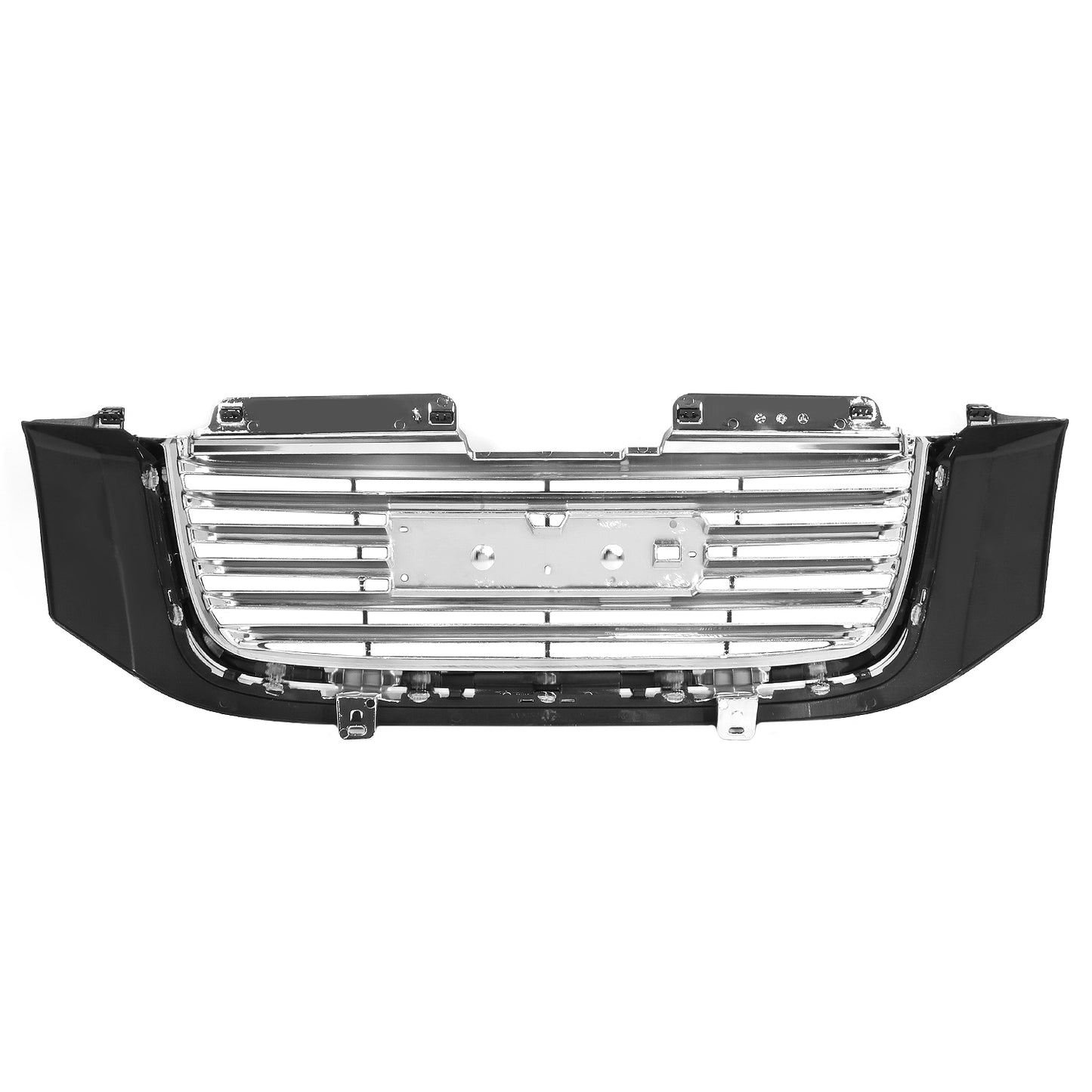 PARRILLA GRILLE - GM ENVOY '02-'09/ GRILLE ASS'Y 06-09/ CHROME SILVER/BLACK/ (W/O H/L WASH TYPE) (SLT)/ (SAME S15 JIMMY)//PARTS.NO,GM1200604//OEM NO,19121042