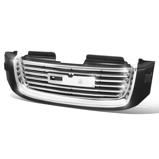 PARRILLA GRILLE - GM ENVOY '02-'09/ GRILLE ASS'Y 06-09/ CHROME SILVER/BLACK/ (W/H/L WASH TYPE) (SLT)/ (SAME S15 JIMMY)//PARTS.NO,GM1200605//OEM NO,19152499