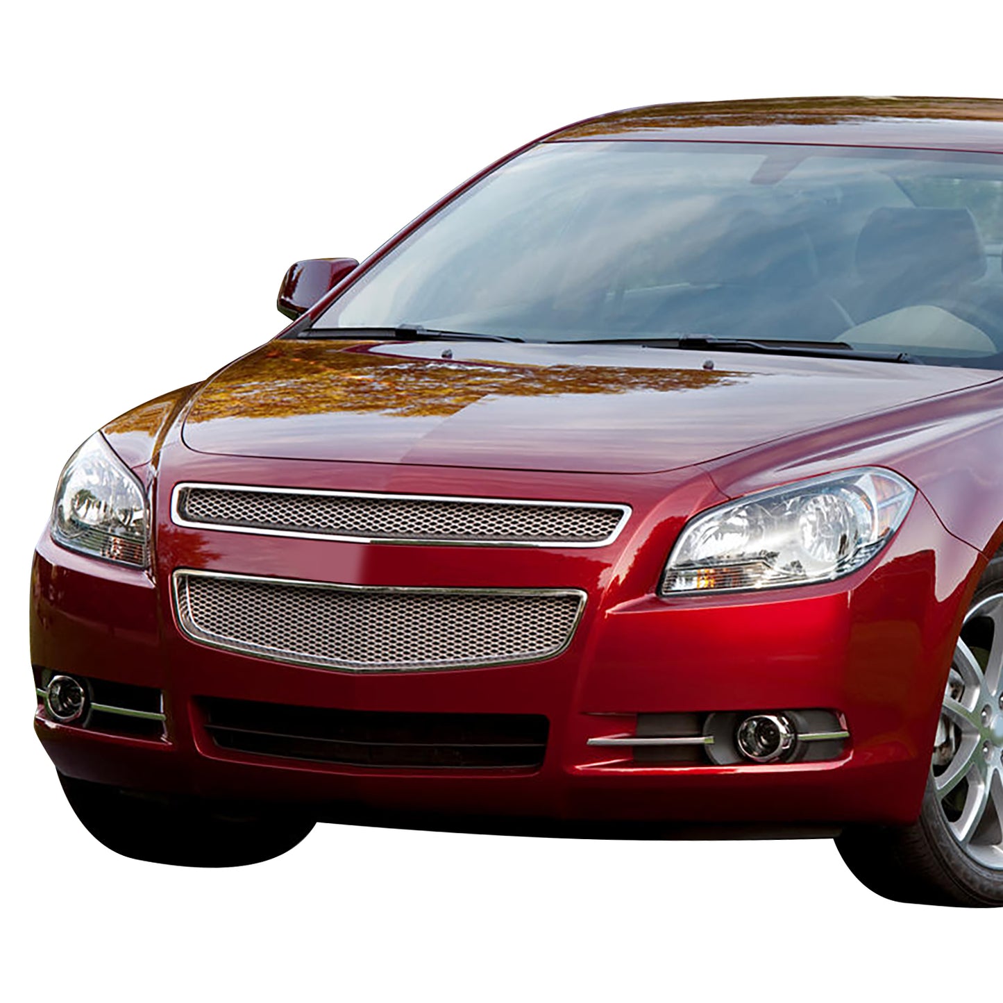 PARRILLA GRILLE - CV MALBU '08-'11/ GRILLE ASS'Y/ CENTER SILVER GRAY/ (HYBRID)//PARTS.NO,GM1200606//OEM NO,25784044