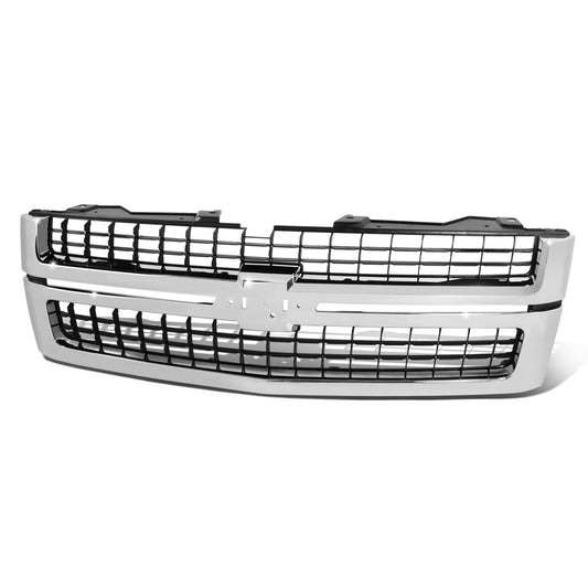 PARRILLA GRILLE - CV SIRADO '07-'13/ GRILLE ASS'Y/ MAT-BLACK W/CHROME FRAME/ (2500/3500)//PARTS.NO,GM1200608//OEM NO,25825521