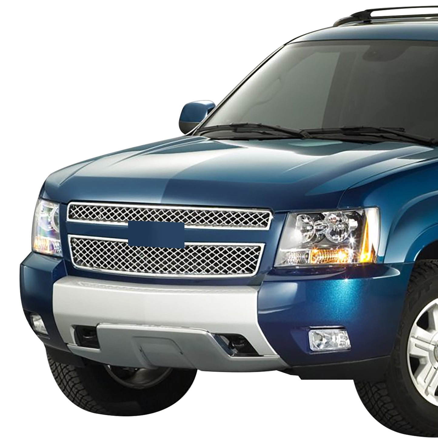 PARRILLA GRILLE - CV AVALANCH 07-13/ GRILLE ASS'Y/ LOWER -ALL CHRM/ W/OFF ROAD PKG/ (SAME TAHOE/SUBRBAN)//PARTS.NO,GM1200609//OEM NO,15946154/15944326