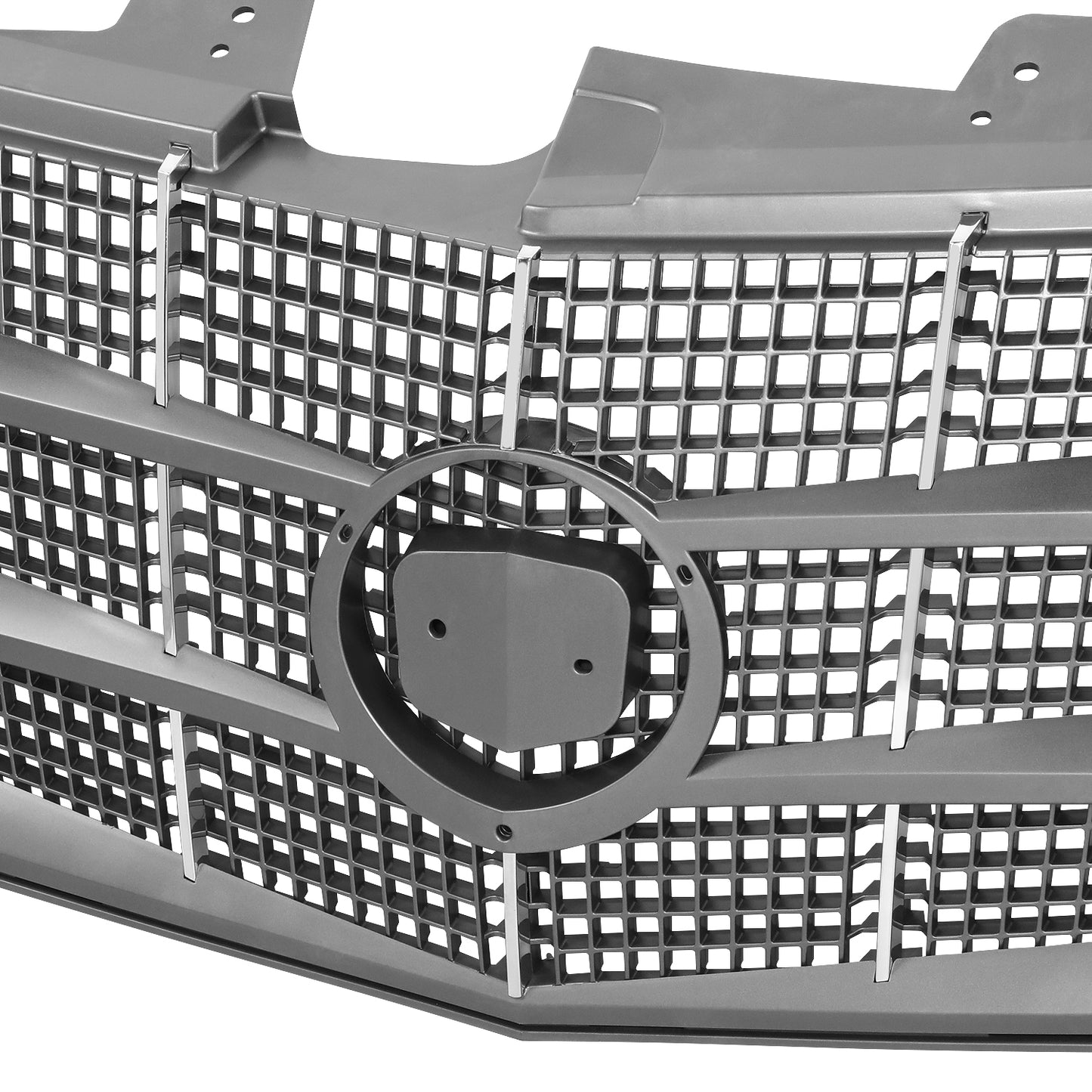 PARRILLA GRILLE - CADLAC CTS/CTS-V '08-'13/ GRILLE ASS'Y/ CHROME/SILVER/GREY/ (W/O CREST & WREATH)//PARTS.NO,GM1200616//OEM NO,25896043