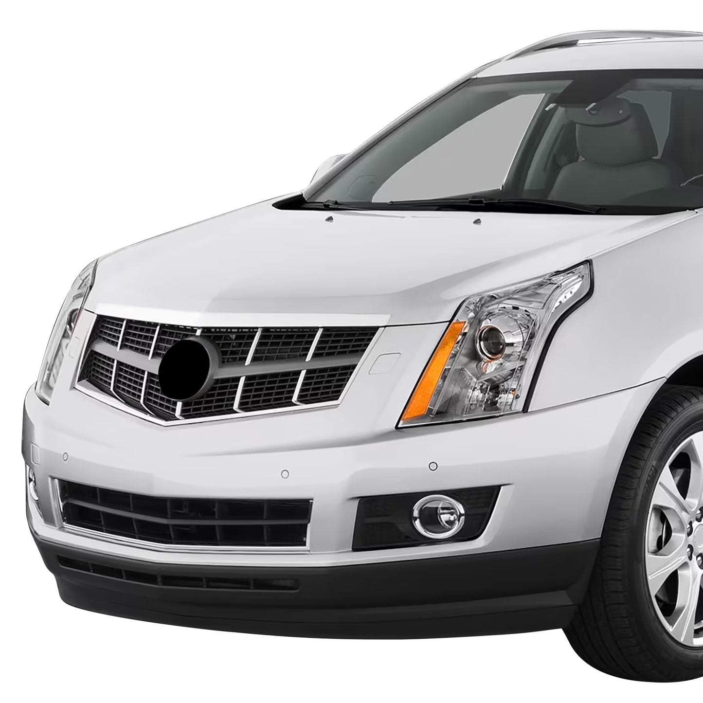 PARRILLA GRILLE - CADLAC SRX '10-'16/ GRILLE ASS'Y 10-12/ UPPER CHROME/SILVER/GRAY//PARTS.NO,GM1200629//OEM NO,25778321