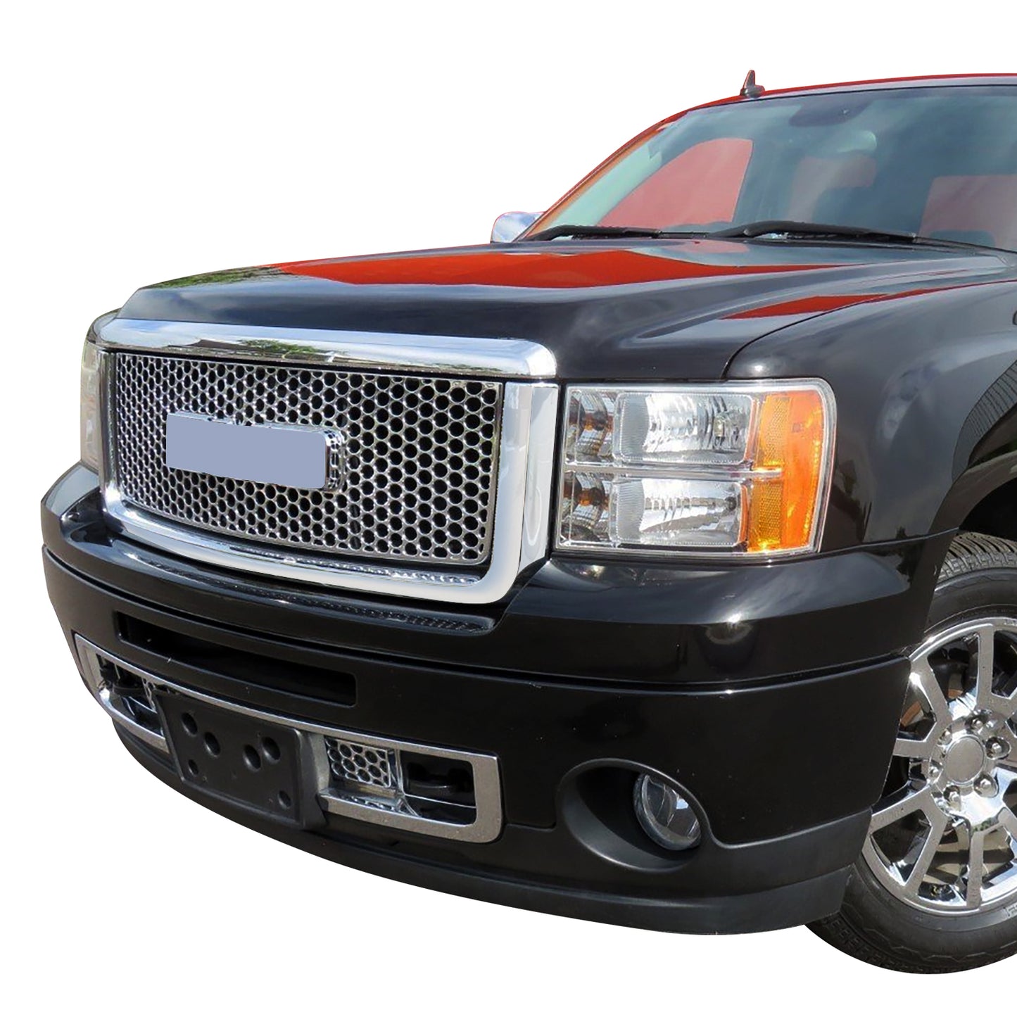 PARRILLA GRILLE - GC SERRA '07-'11/ GRILLE ASS'Y 07-11/ CHROME/BLACK/ (HONEYCOMB STYLE)/ (DENALI MODEL)//PARTS.NO,GM1200631//OEM NO,25825522