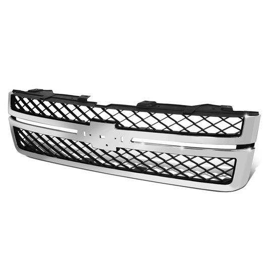 PARRILLA GRILLE - CV SIRADO '07-'13/ GRILLE ASS'Y 11-13/ DARK GRAY W/CHROME FRAME/ (2500/3500)(W/O Z71)