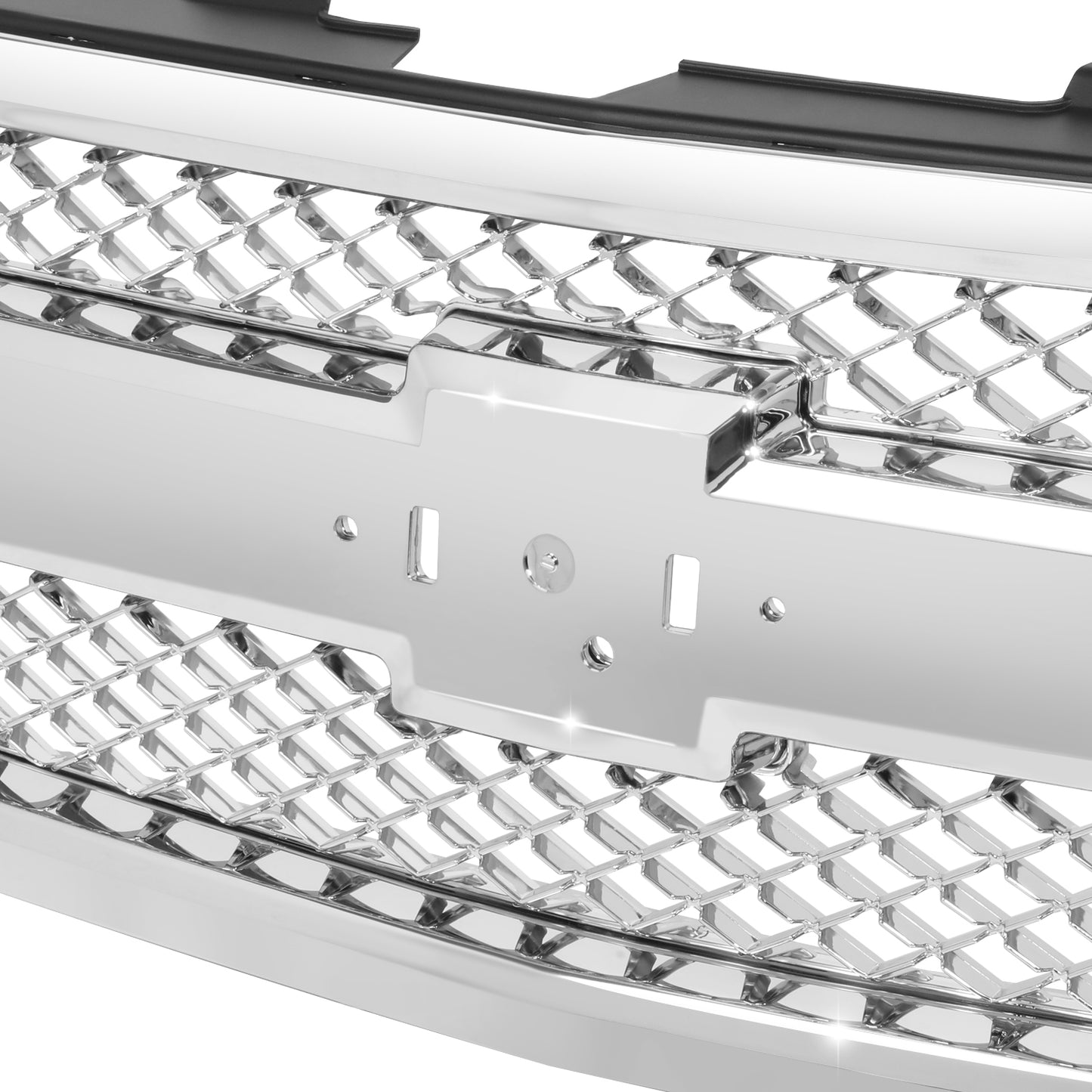 PARRILLA GRILLE - CV SIRADO '07-'13/ GRILLE ASS'Y 12-13/ CHROME/BLACK/ W/CHROME FRAME/ (MESH TYPE)