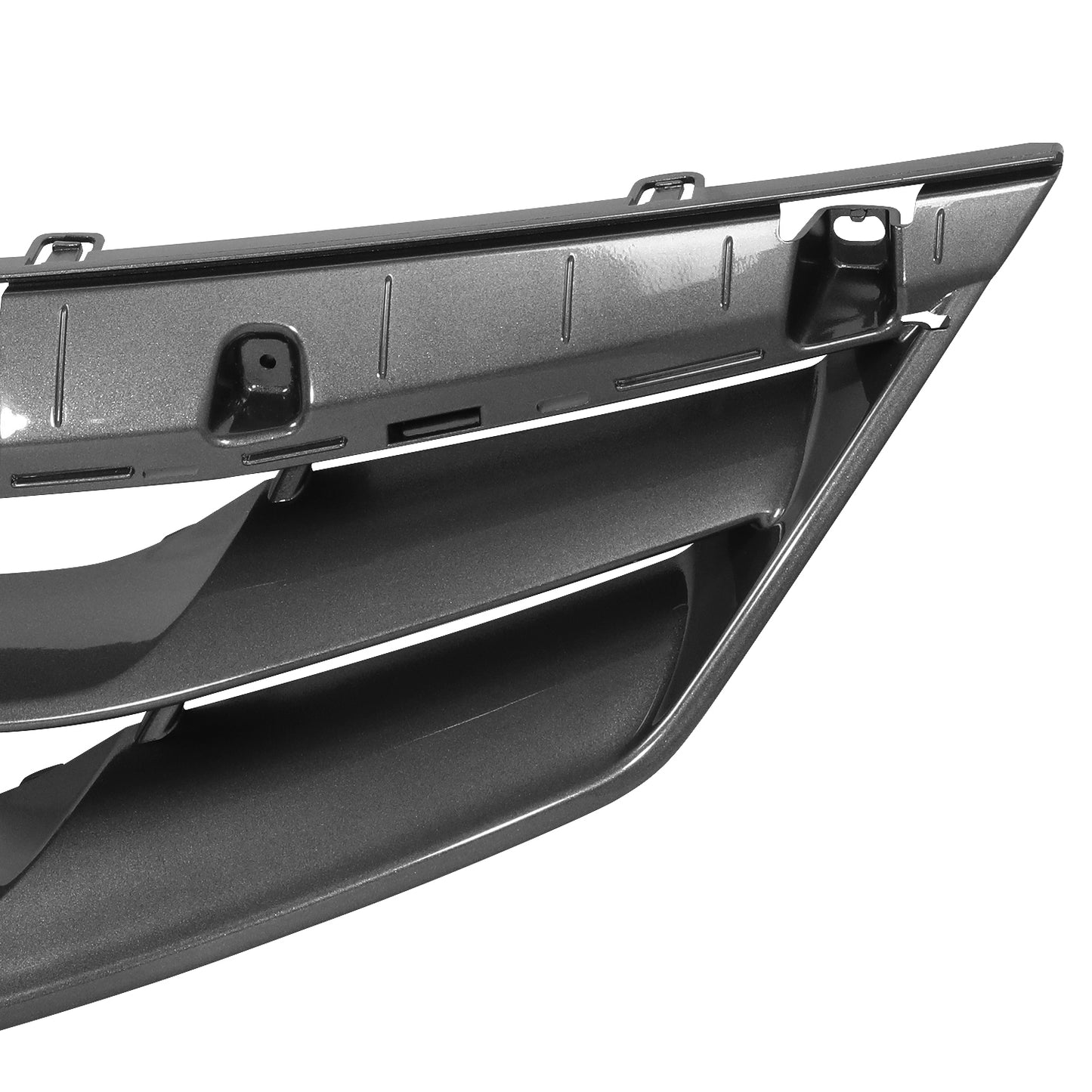 PARRILLA GRILLE - HD ACORD 08-12/ GRILLE ASS'Y 11-12/ PAINTED IRON GRAY/ (FRAME) (2D)//PARTS.NO,HO1200202//OEM NO,71121TE0A11ZA