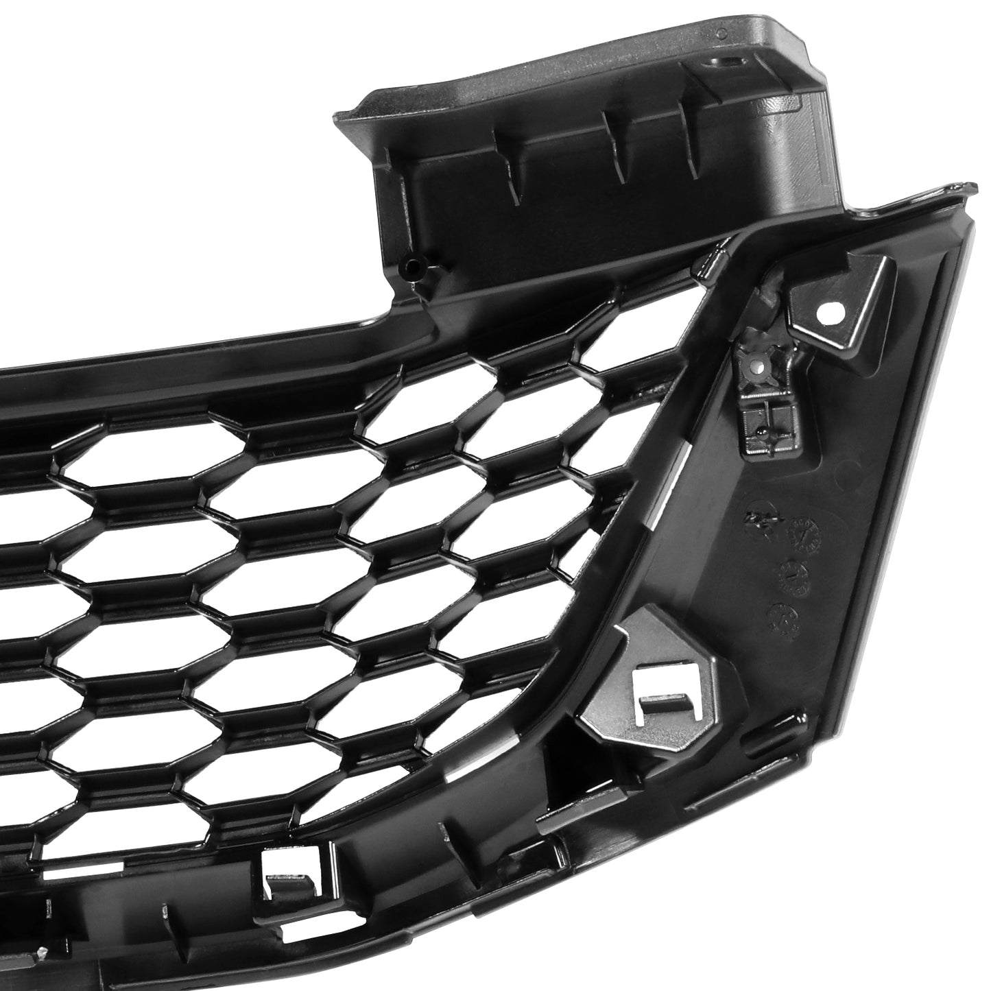 PARRILLA GRILLE - HD ACORD 13-15/ GRILLE ASS'Y/ PAINTED BLACK (2D)//PARTS.NO,HO1200217//OEM NO,71121T3LA01