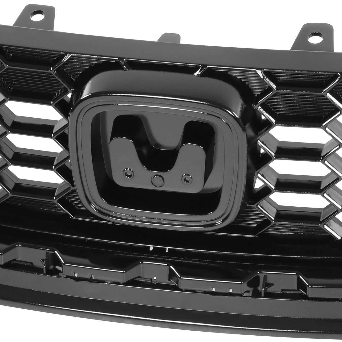 PARRILLA GRILLE - HD CVIC '12/'13-'15 (CP/SDN)/ GRILLE ASS'Y 13-15/ PAINTED BLACK (4D)(2.4)/ (SAME=SI)//PARTS.NO,HO1200218//OEM NO,71121TR3A11