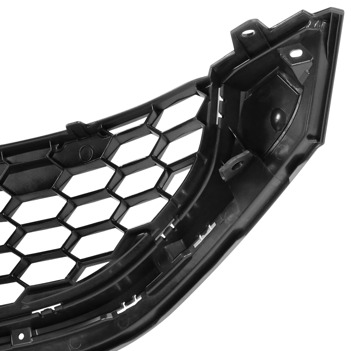 PARRILLA GRILLE - HD CVIC '12/'13-'15 (CP/SDN)/ GRILLE ASS'Y 13-15/ PAINTED BLACK (4D)(2.4)/ (SAME=SI)//PARTS.NO,HO1200218//OEM NO,71121TR3A11